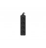 Lanberg PS0-04E-0150-BK power extension 1.5 m 4 AC outlet(s) Indoor Black