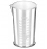 MPM MBL-43 hand blender set, 500 ml jug with stainless steel blade, stainless steel blending attachment, Power: 600W