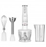 MPM MBL-43 hand blender set, 500 ml jug with stainless steel blade, stainless steel blending attachment, Power: 600W