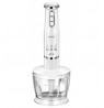 MPM MBL-43 hand blender set, 500 ml jug with stainless steel blade, stainless steel blending attachment, Power: 600W