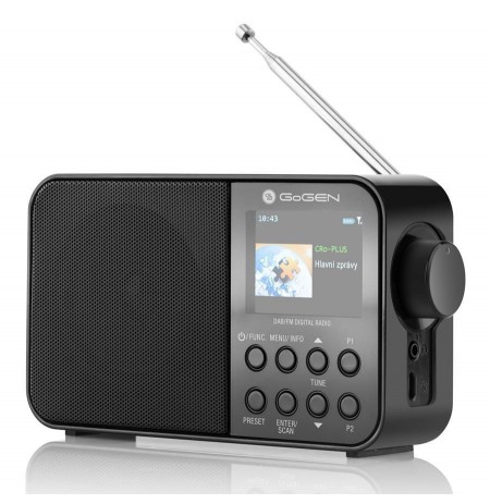 Portable DAB+/FM radio GoGEN - DAB500BTC