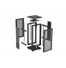 Lanberg FF01-6618-23B rack cabinet 18U Freestanding rack Black