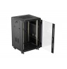 Lanberg FF01-6618-12B rack cabinet 18U Freestanding rack Black