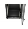 Lanberg FF01-6618-12B rack cabinet 18U Freestanding rack Black