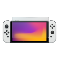 Ekrano apsauga DELTACO GAMING skirta Nintendo Switch OLED 7", atspari įbrėžimams, skaidri, 0,33 mm / GAM-151