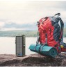 Hawk HWRDI440GN Radio Solar Dynamo With Powerbank, Black