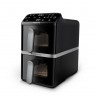 Philips 4000 series NA461/00 fryer Double 10 L Stand-alone 2750 W Hot air fryer Black, Silver
