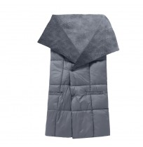 Blauberg BL-PK01 Heated Poncho Blanket, One Size, Grey