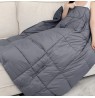 Blauberg BL-PK01 Heated Poncho Blanket, One Size, Grey