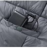 Blauberg BL-PK01 Heated Poncho Blanket, One Size, Grey