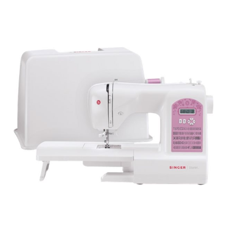 Singer | STARLET 6699 | Number of stitches 100 | Number of buttonholes 7 | White