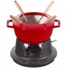 Staub fondue set - 16 cm, Red