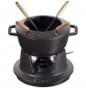 Fondue set Staub 16 cm, Black