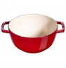Staub fondue set - 18 cm, Red