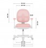 Junior 3.6 Pink swivel chair
