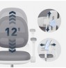 Junior 3.6 Grey swivel chair