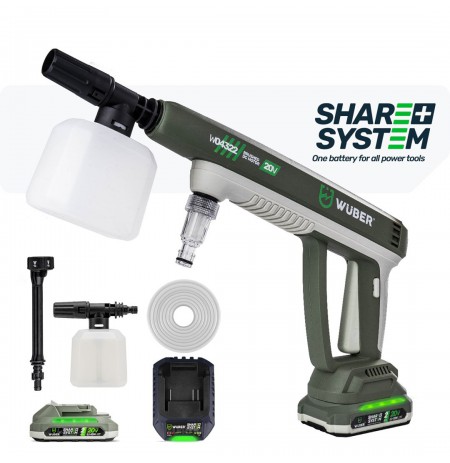 WUBER W04322 20V 300l/h cordless pressure washer