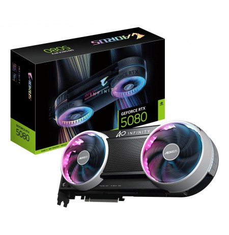 GIGABYTE AORUS GeForce RTX 5080 INFINITY 16G Graphics Card