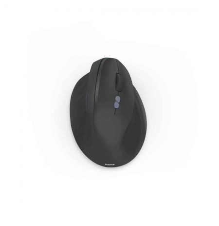 Hama 00173092 EWM-600 Ergonomic Multi-Device Mouse, Black