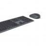Hama U8173065 WKM-550 Multi Device Wireless Keyboard and Mouse Set with QWERTY Assist AI, Gray