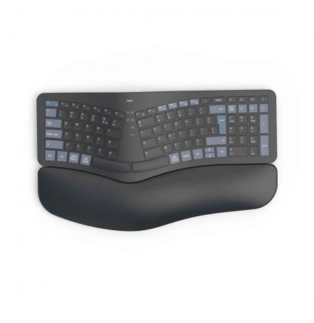 Hama U8173071 WKM-900 ERGO Ergonomic Keyboard, Black