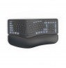 Hama U8173071 WKM-900 ERGO Ergonomic Keyboard, Black