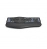 Hama U8173071 WKM-900 ERGO Ergonomic Keyboard, Black