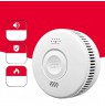 Aiwa S100A-AA ANZEN S1 Smoke Detector, White