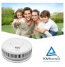 Aiwa S100A-AA ANZEN S1 Smoke Detector, White