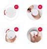 Aiwa S100A-AA ANZEN S1 Smoke Detector, White