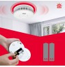 Aiwa S100A-AA ANZEN S1 Smoke Detector, White