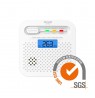 Aiwa Y100A-AA ANZEN S1 Carbon Monoxide Alarm, White