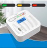 Aiwa Y100A-AA ANZEN S1 Carbon Monoxide Alarm, White