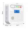 Aiwa Y100A-AA ANZEN S1 Carbon Monoxide Alarm, White