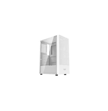darkFlash A290 White / ATX / no fans / 3x USB-A / transparent side / without PSU
