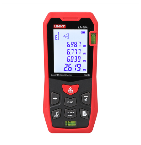 UNI-T LM50A Laser Distance Meter, 50 m