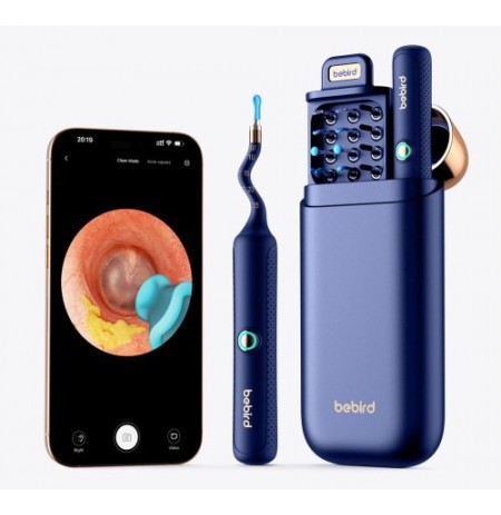 Bebird EarSight Plus I35R Otoscope with camera 3-in-1  Blue