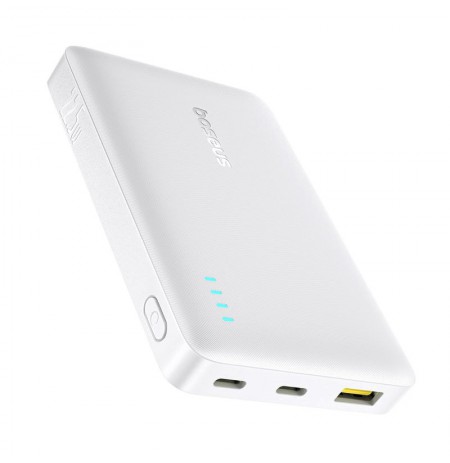 Baseus EnerFill FP21 Power Bank 10000mAh 22.5W USB-A - USB-C - White