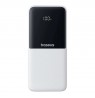 Power bank Baseus Lipow 10000mAh 22,5W with dwoma wbudowanymi kablami (with cable Baseus Simple USB-A - USB-C 3A 20cm) - white