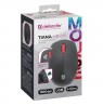 MOUSE DEFENDER TIANA MB-055 RF wireless SILENT black 1000dpi 3P