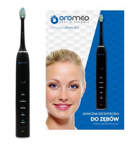 Dantų špetėlis OROMED ORO-BRUSH BLACK