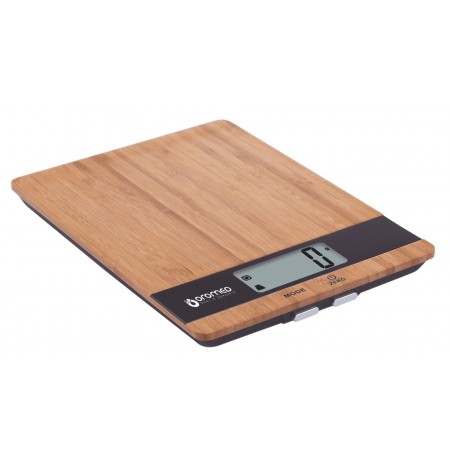Weighing scale kitchen oromed (wood color)