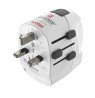 Hama  00223477 World Travel Pro Light USB-C USB-A PD 30W Travel AdapterUS-EU 6A 125-250V Bulk