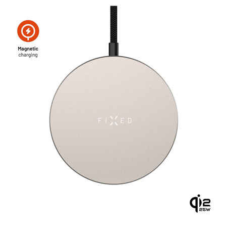 Fixed MagPad Slim wireless charger with Qi2.2, MagSafe support