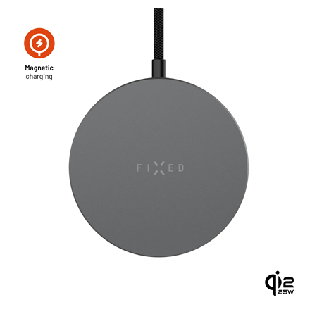 Fixed MagPad Slim wireless charger with Qi2.2, MagSafe support