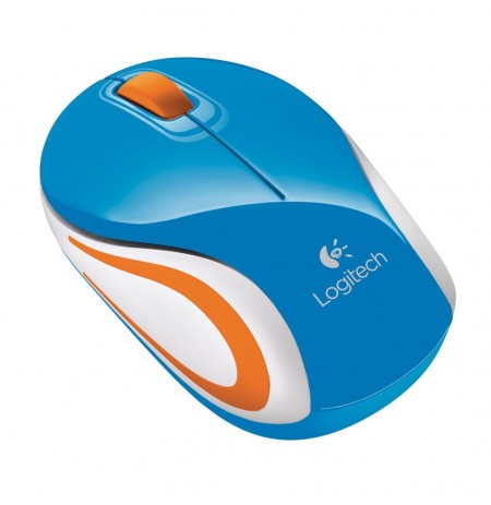 Logitech® Wireless Mini Mouse M187 - BLUE - 2.4GHZ - EMEA