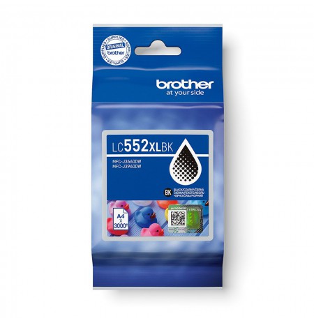 Brother LC552XLBK ink cartridge 1 pc(s) Original Black