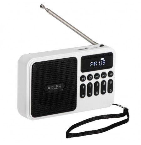 Radija pakraun.su bluet,USB, ADLER AD-1926