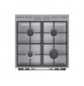Gorenje GK6C4XF | Cooker | Hob type Gas | Oven type Electric | Stainless steel | Width 60 cm | Depth 60 cm | Grilling | Energy e