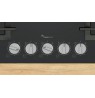 Bosch Serie 6 PPQ7A6I40 hob Black Built-in 75 cm Gas 5 zone(s)